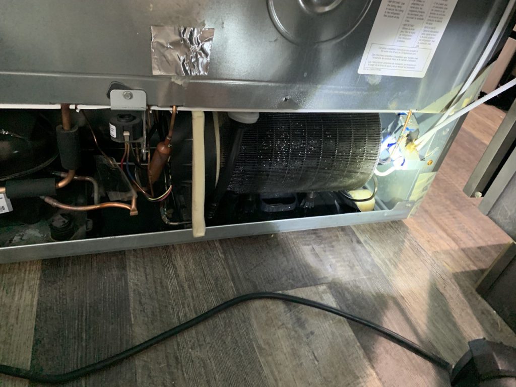 Clean the Condenser Coils - Bosch Refrigerator Not Cooling