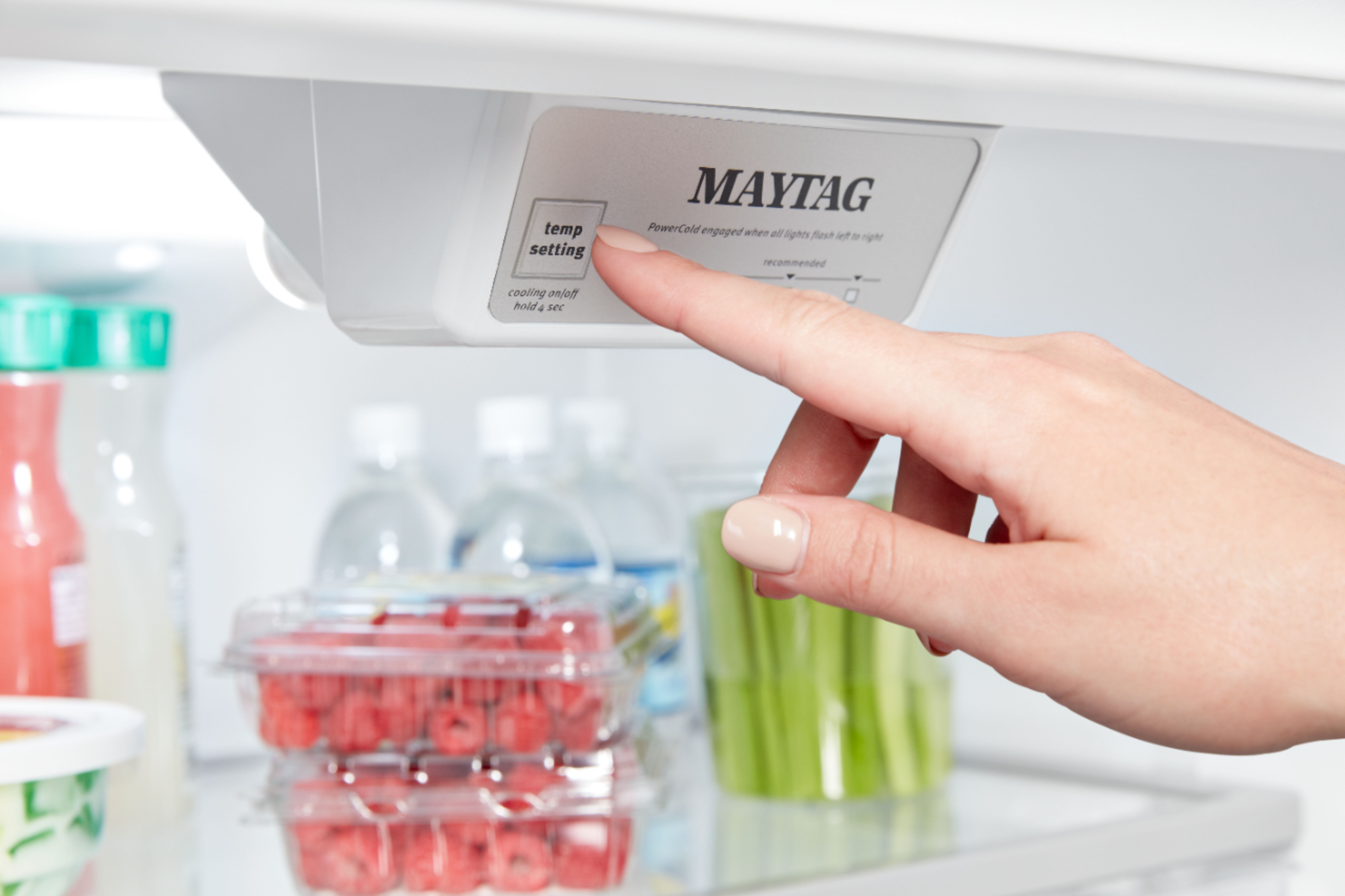 Temperature Control Settings - Maytag Refrigerator Not Cooling
